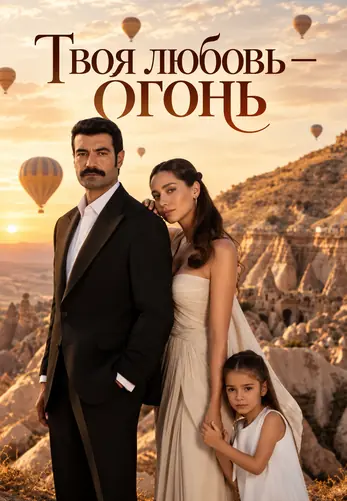 Твоя любовь — огонь 1-7, 8 серия турецкий сериал на русском языке смотреть онлайн все серии